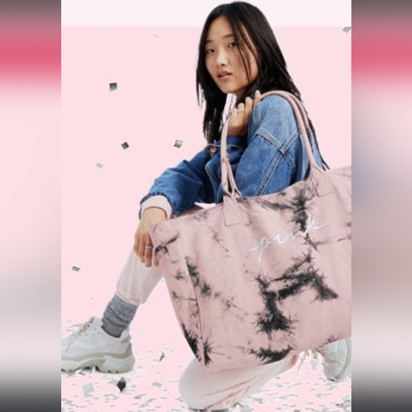 PINK Victoria's Secret Handbags - VS PINK Tie Dye Weekender Bag NWT